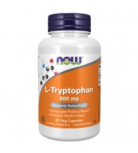 Триптофан Now Foods L-Tryptophan 500mg 60caps